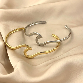 Bracelete Mermaid  Luca em Ouro e Prata 18K